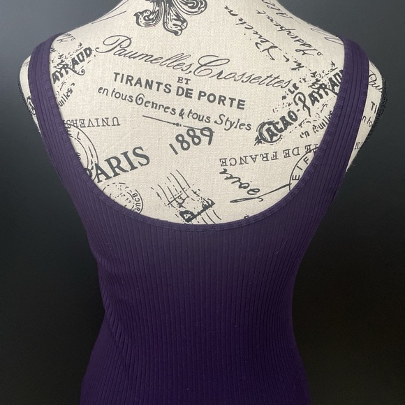 SOLD
WILFRED Dark purple ribbed midi bodycon dress with stretchy fit #partydress - Picture 1 of 3